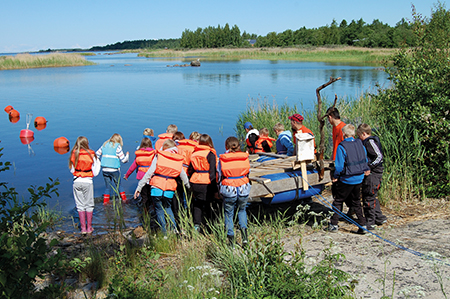 Gemenskap och aktiviteter på 4H-läger