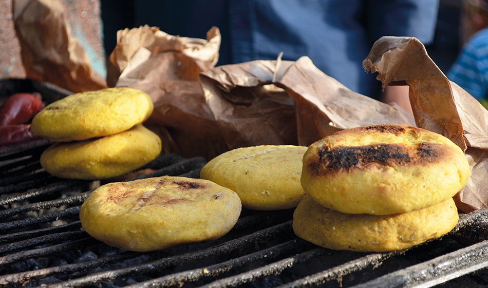 Colombianska arepas