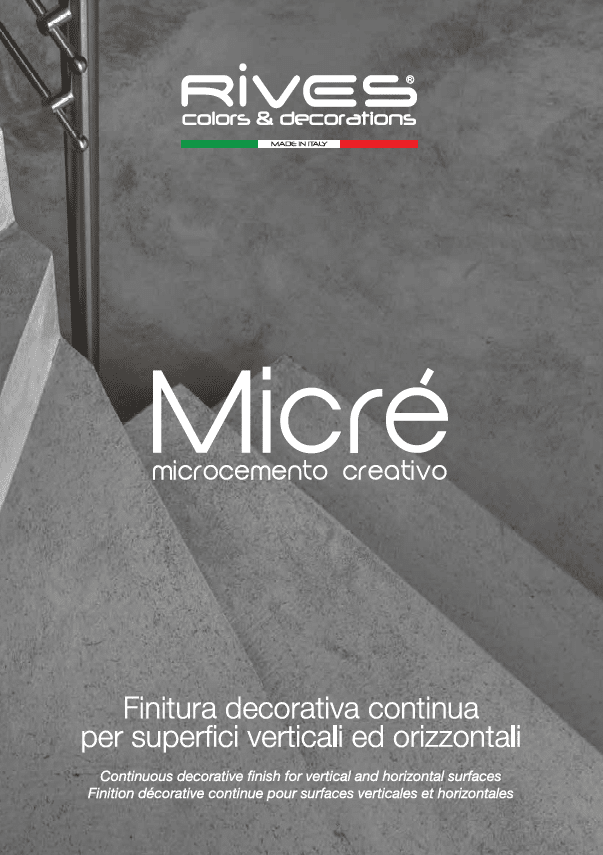 rives micre microzement katalog cover