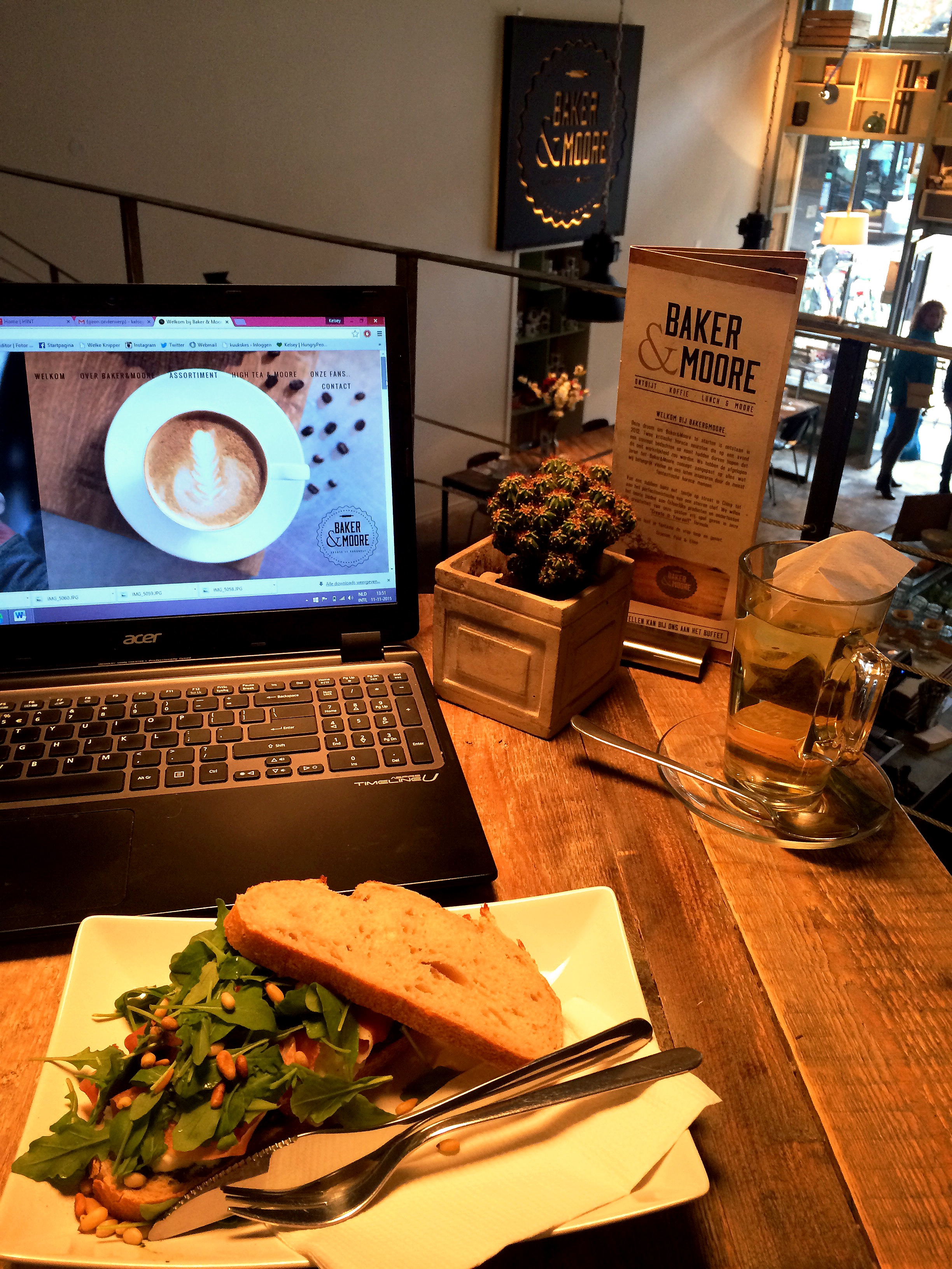 Baker & Moore special: Sandwich met burrata