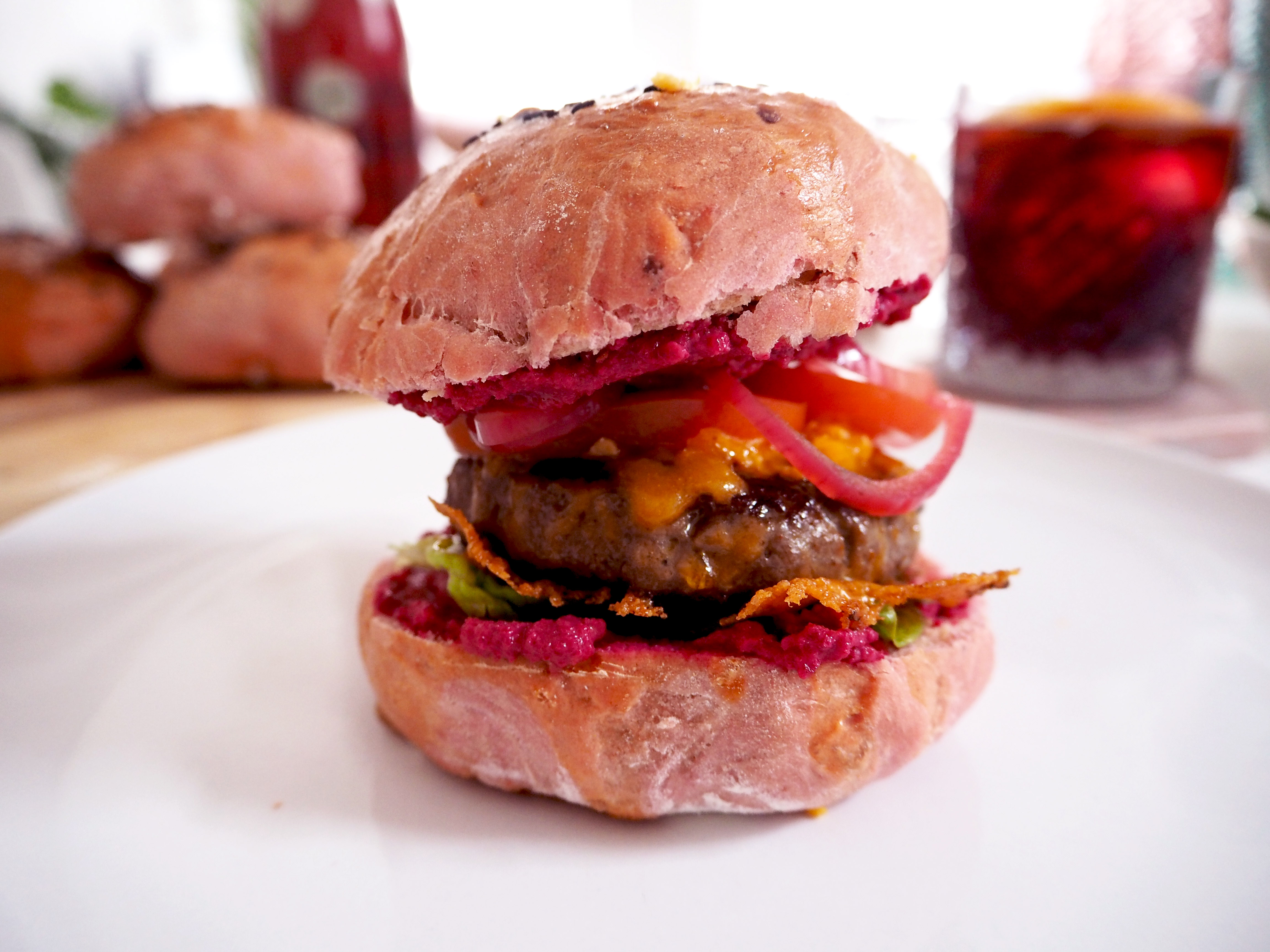 roze burger