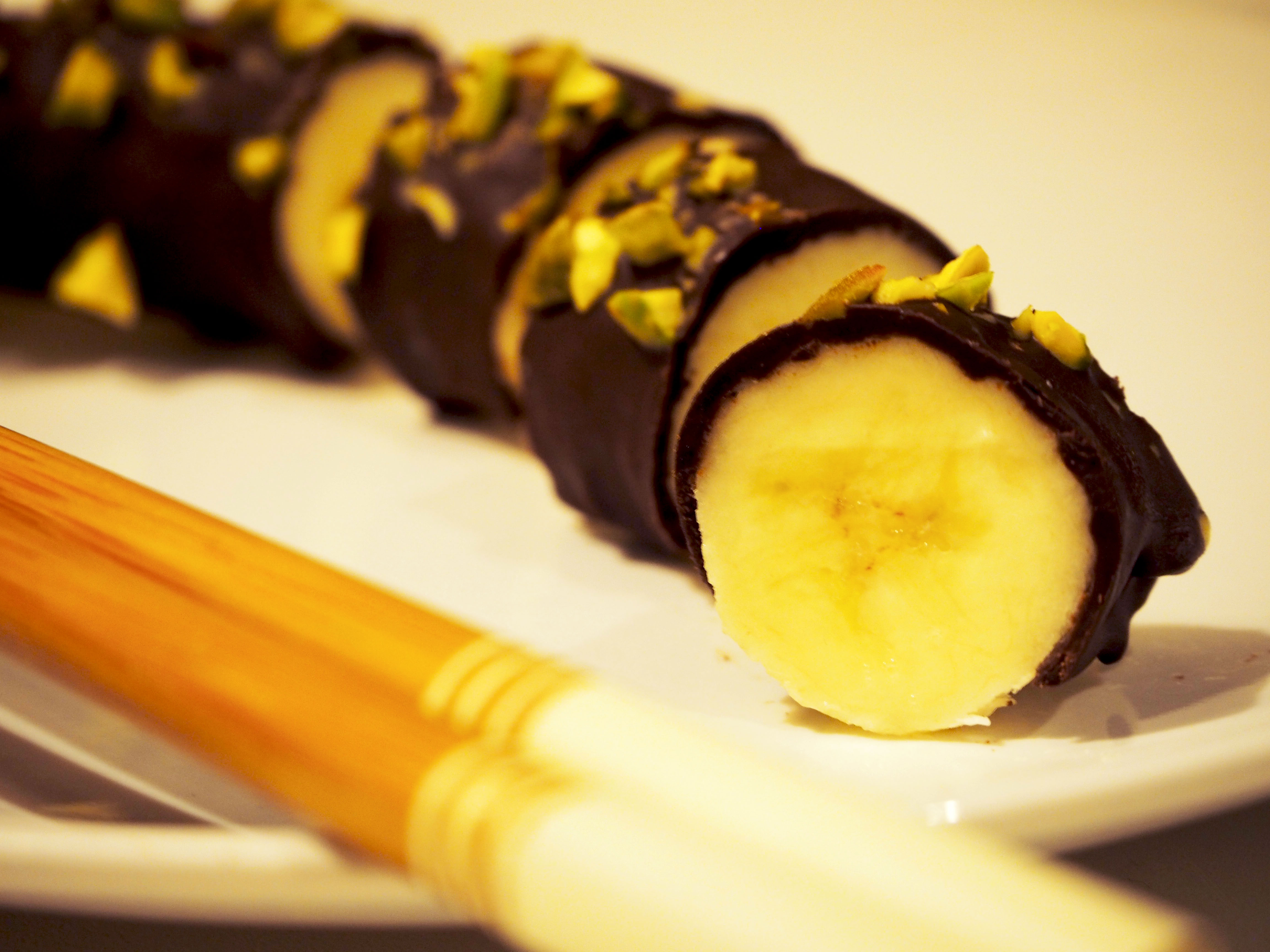 zout Besmetten Voorstellen chocolade sushi met banaan - Delicatachallenge - Kuukskes & Kroepoek