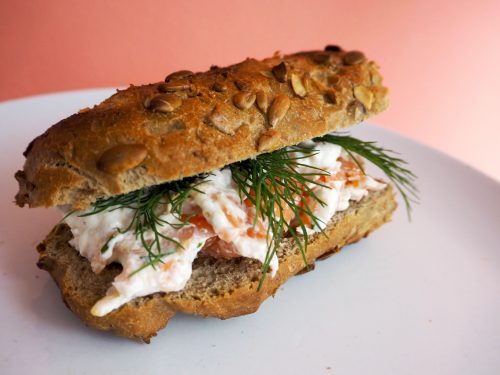 zalm roomkaas spread kuukskes