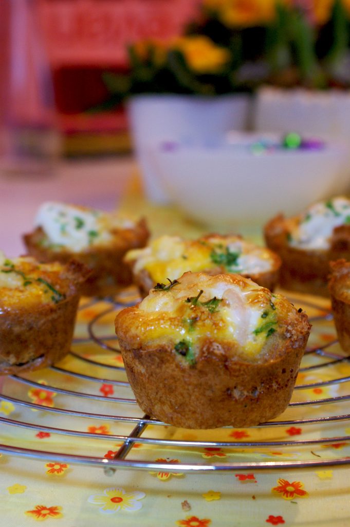 eimuffins voor pasen: paasrecept