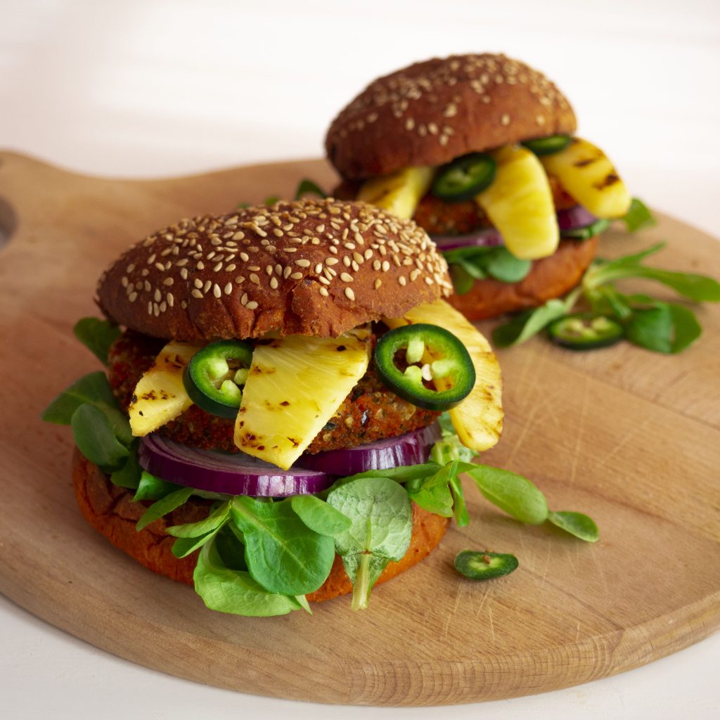 vegan hawaï BOON burger chili