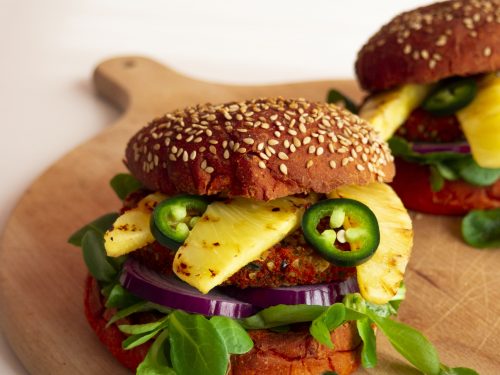 vegan hawaï BOON burger chili