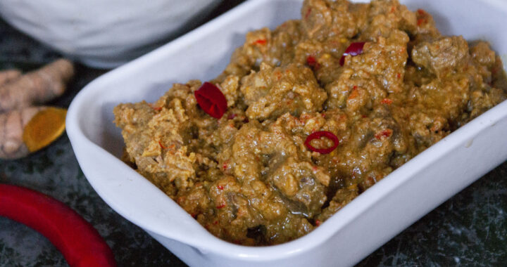 rendang padang: indonesische runderstoof