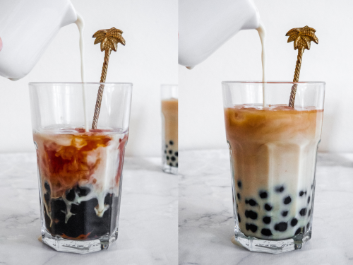 zo maak je je eigen Taiwanese bubble tea