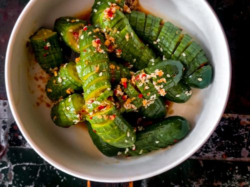 TikTok food challenge: Chinese komkommersalade