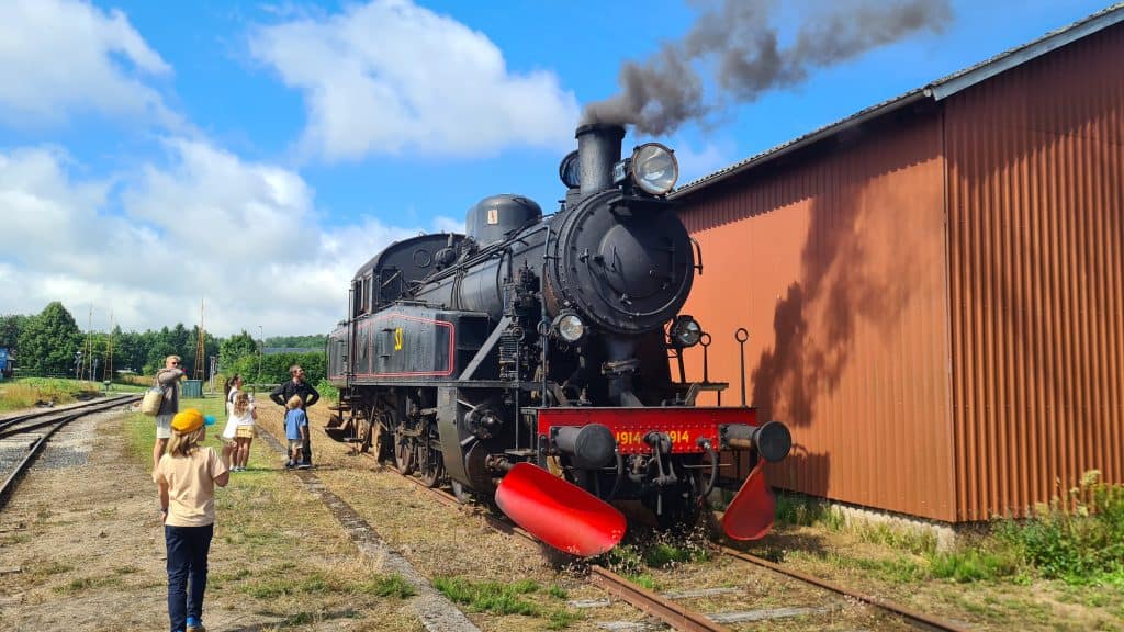 Dampflok Museumsbahn Brösarp