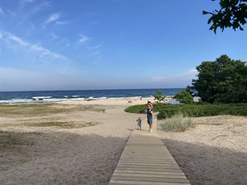 Naturstrand in Haväng