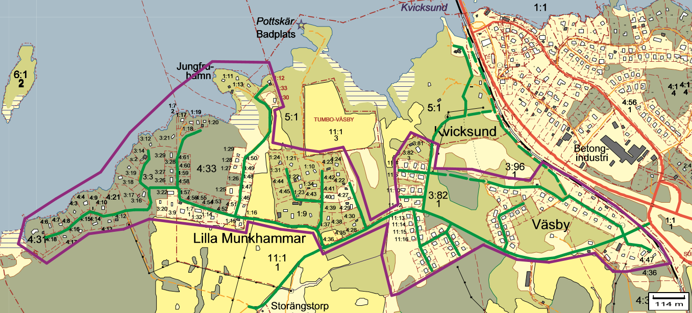 Karta – Kvicksunds Västra