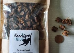 Trainingsvoer hond - softies - Kwispelheide