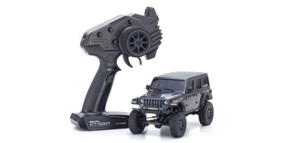 32521GM KYOSHO - Mini-Z 4X4 MX-01 Jeep Wrangler Rubicon Granite Metallic (KT531P) - RTR