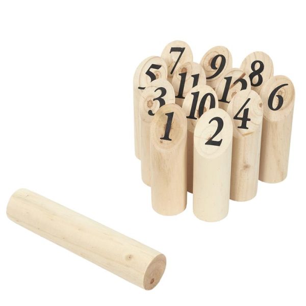 JEU DE QUILLES EN BOIS NORDIQUE – Image 3