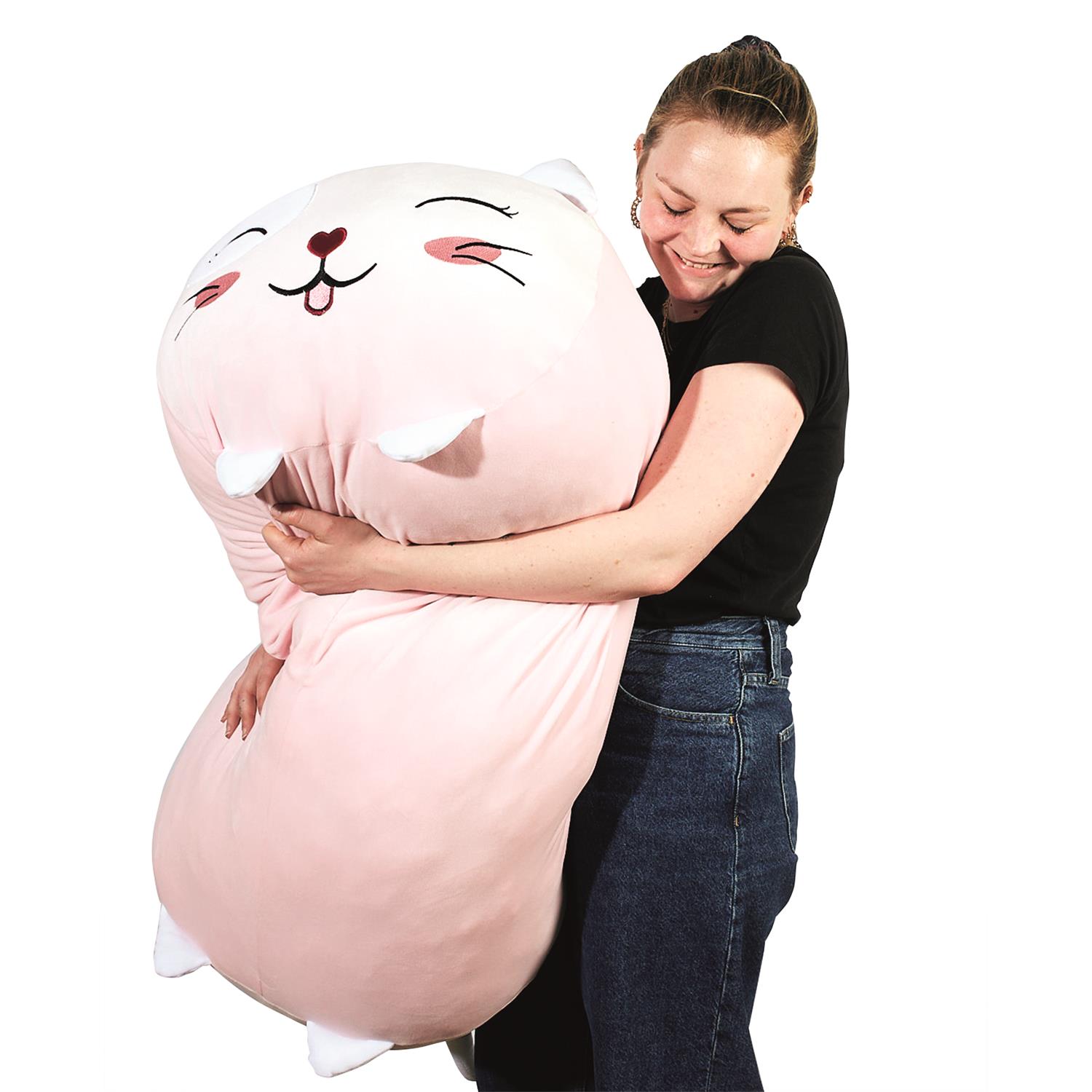 PELUCHE COUSSIN CHAT XXL