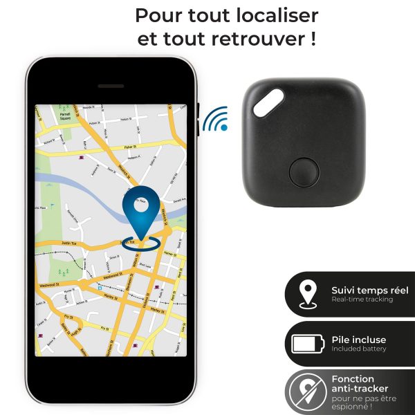 TRACKER LOCALISATEUR NOIR