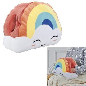 PELUCHE MANCHON ARC EN CIEL KAWAII