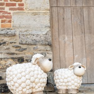Mouton Magnésium Blanc/Gris Small