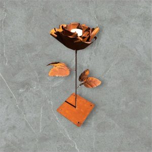 Ecorouille Rose avec pied
