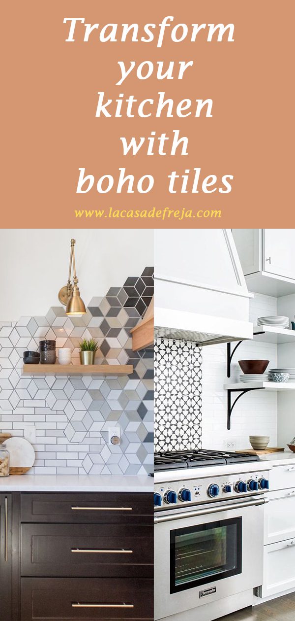 transform kitchen boho tiles