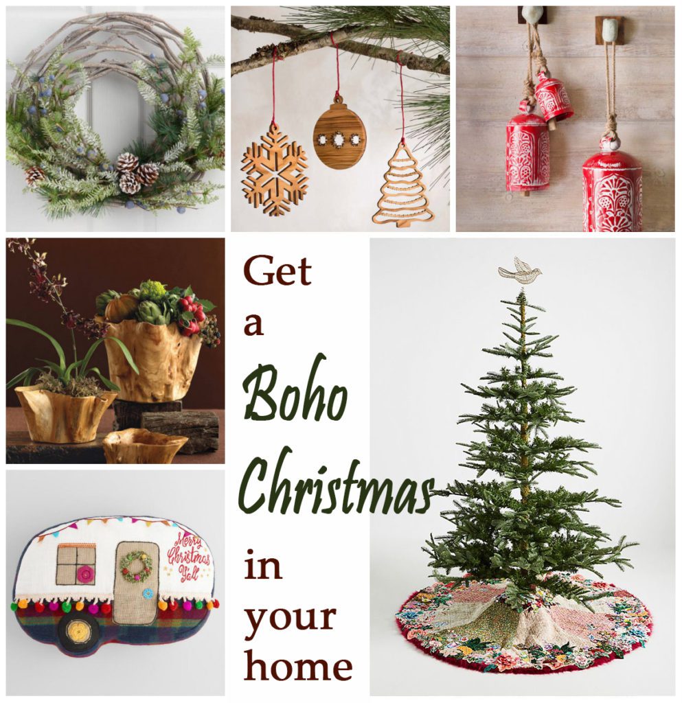 Get a boho Christmas in your home
