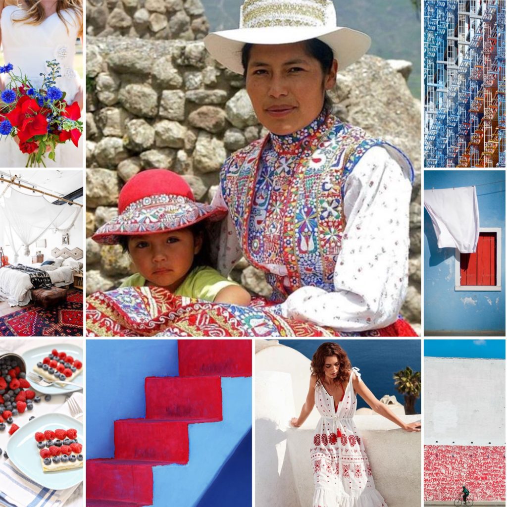 Colca Valley colors - Inspiration board