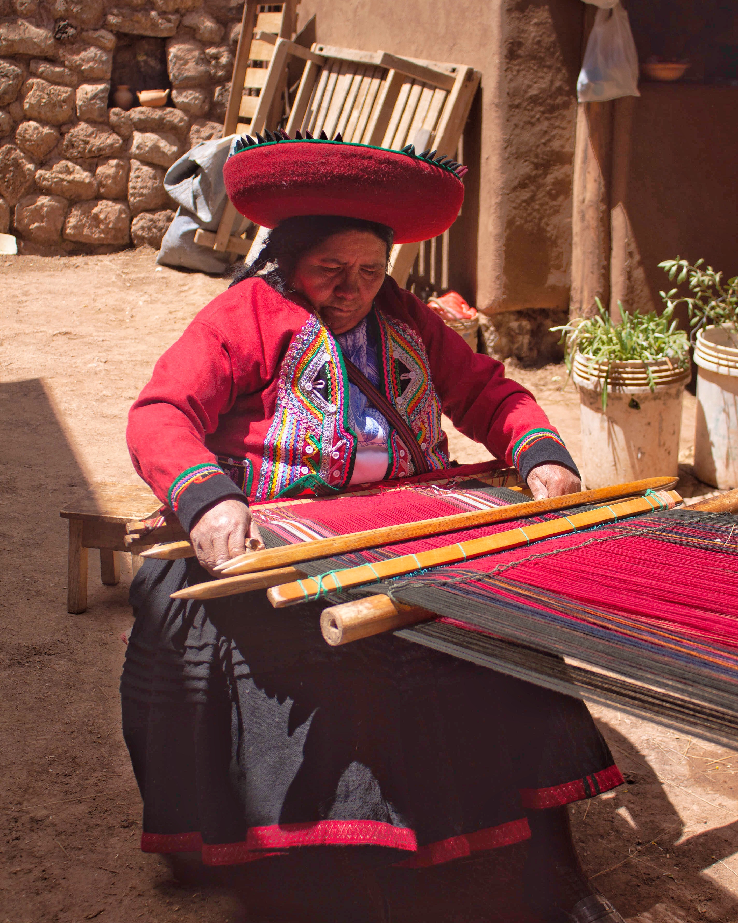 Cultural heritage and textiles in Chinchero Cusco 01