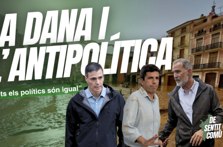 La DANA de València i l'Antipolítica