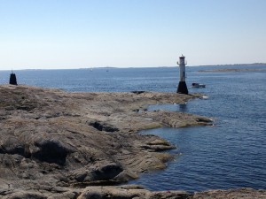 lighthouse at Bohuslän's coast