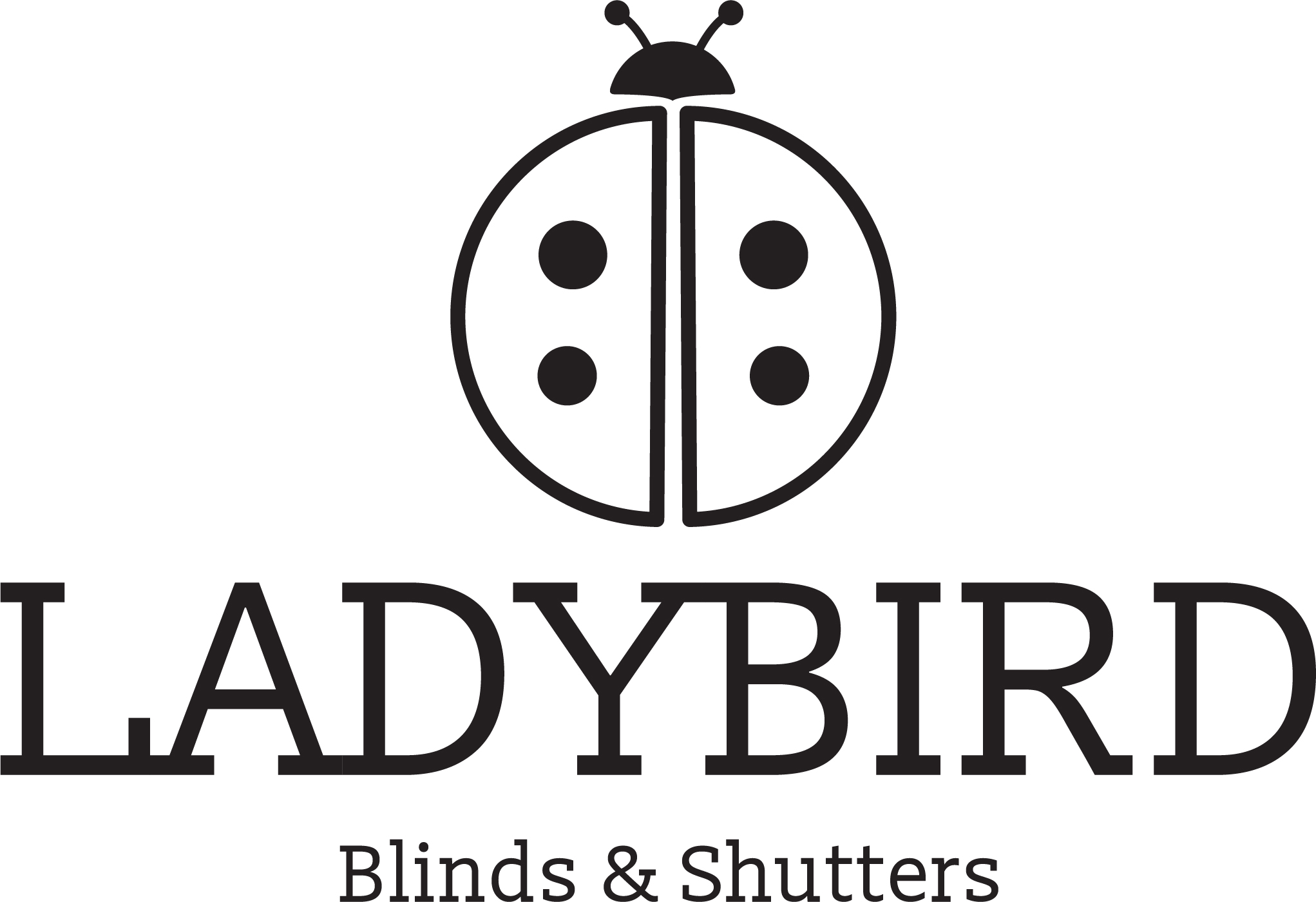 Ladybird Blinds and shutters logo