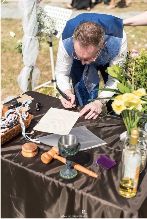 tekenen ceremonie acte