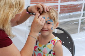 schminken verjaardag feestjes kinderen lady hill