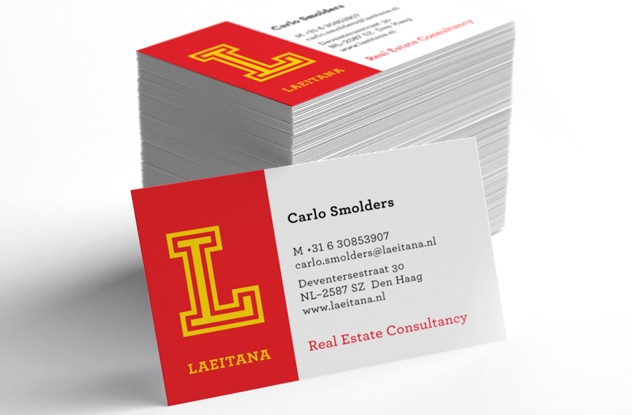 Carlo Smolders - businesscard Laeitana Real Estate Consultancy