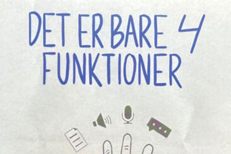 Det er bare 4 funktioner