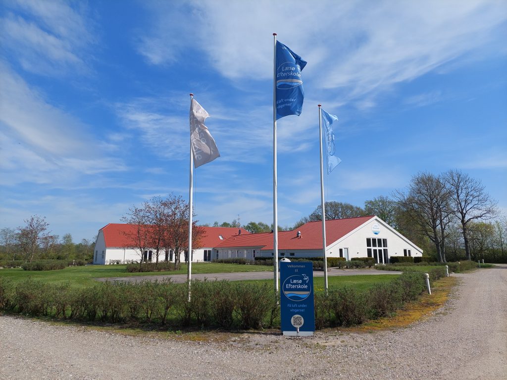 Læsø Efterskole indkørsel