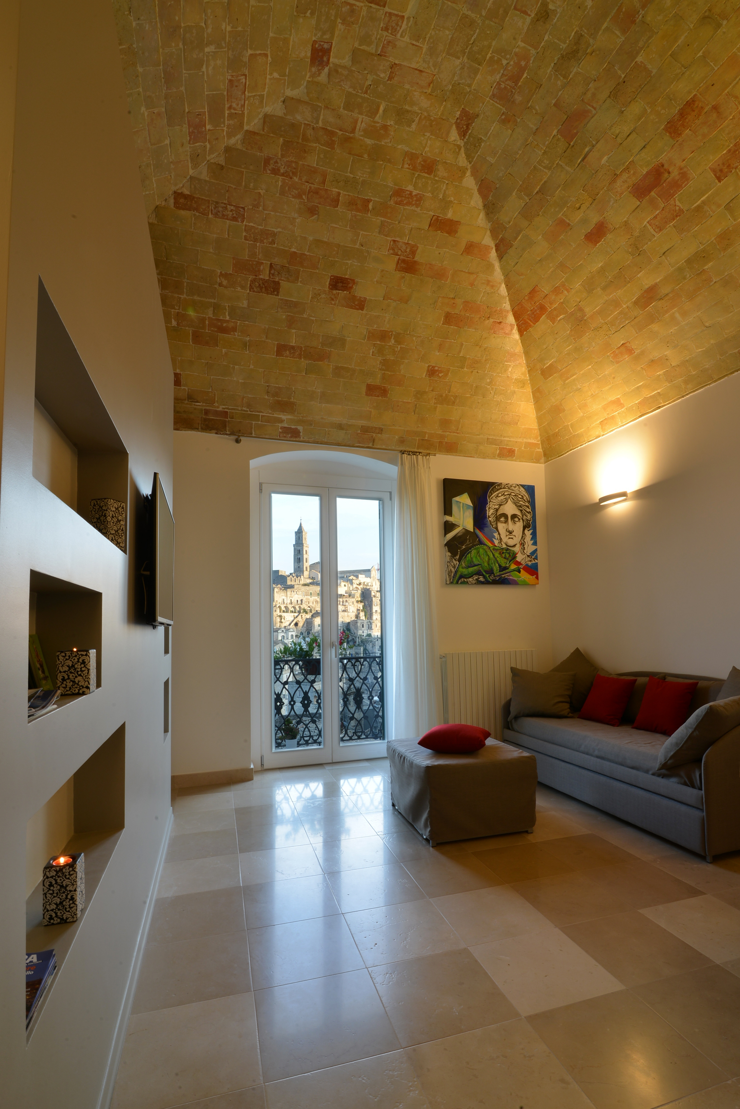 casa vacanze l'Affaccio dell'Abate nei Sassi di Matera Soggiorno