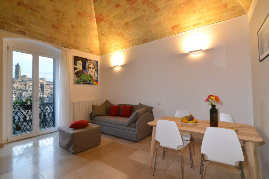 Casa Vacanze l'Affaccio dell'Abate nel cuore dei Sassi di Matera Soggiorno