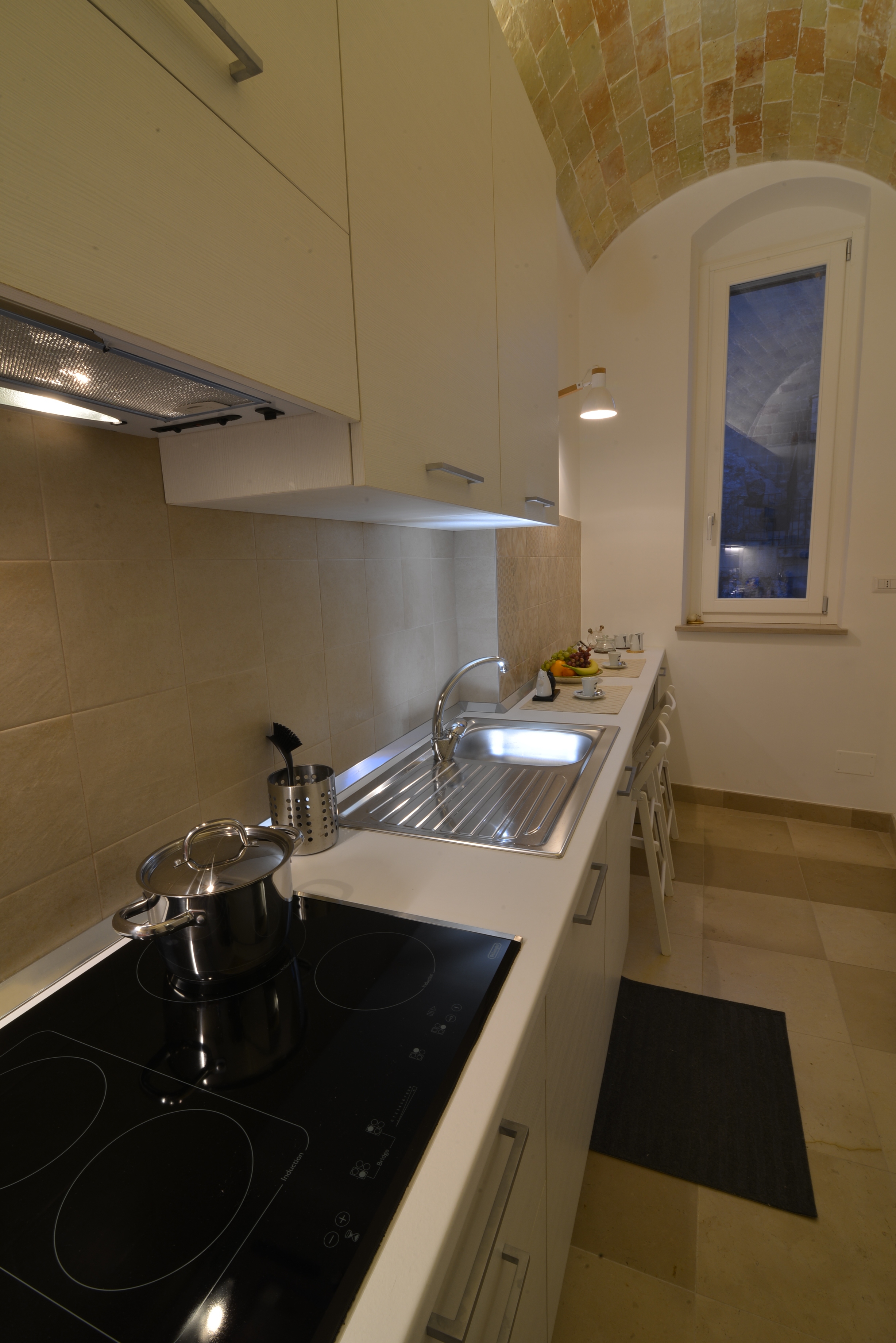 casa vacanze l'Affaccio dell'Abate nei Sassi di Matera Cucina