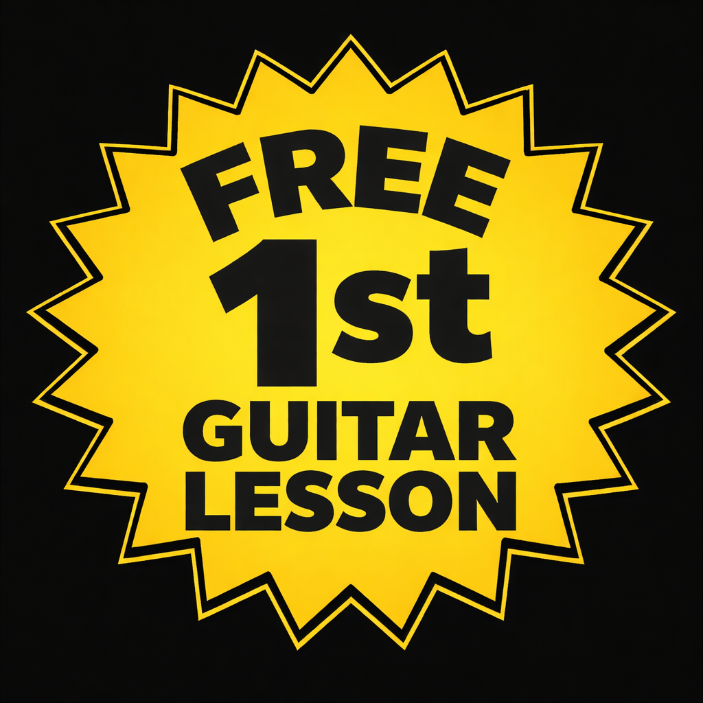 Free 1st guitar lesson