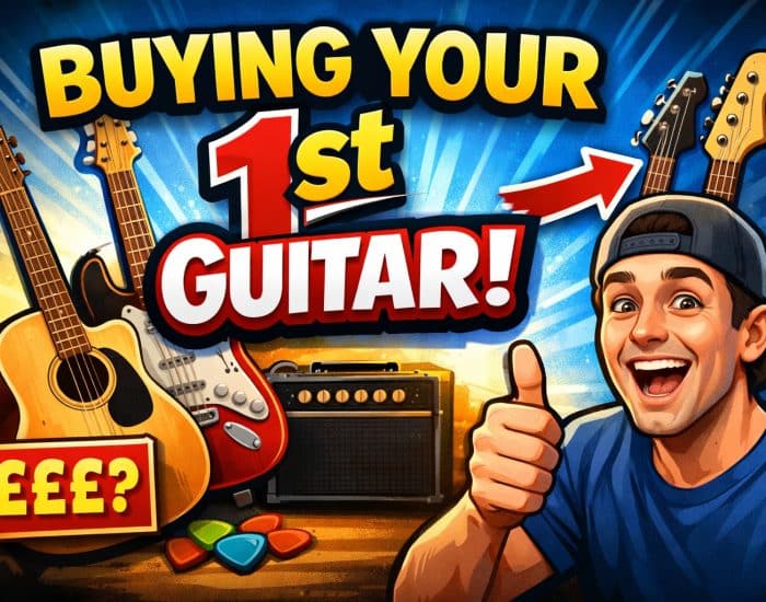 Choosing your 1st guitar