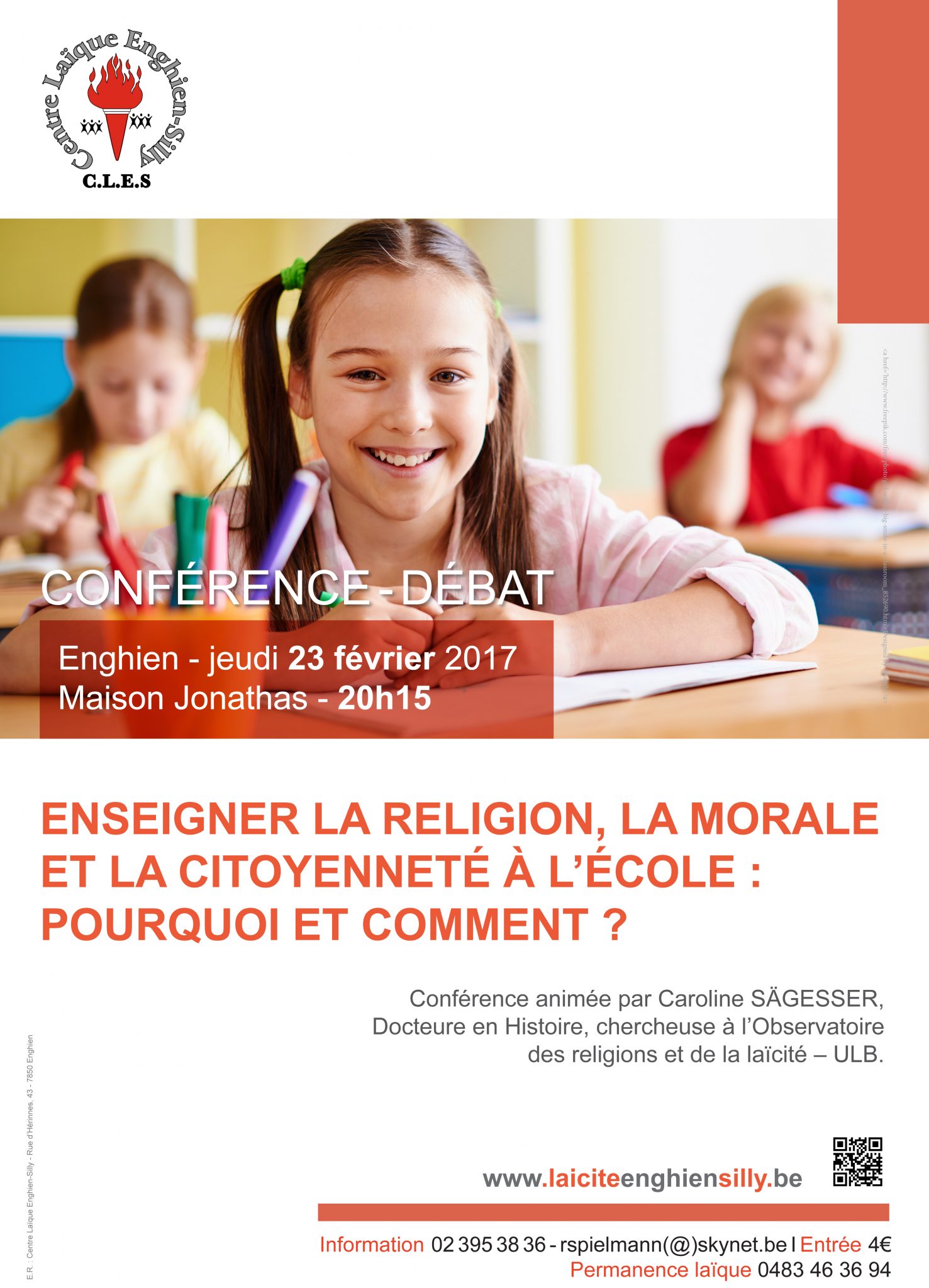 Laïcité Belgique - Centre Laïque Enghien-Silly - enseignement