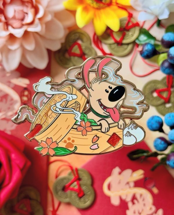 Bao Enamel Pin