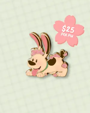 PRE-SALE: Blossom Buddies - Dog Pin