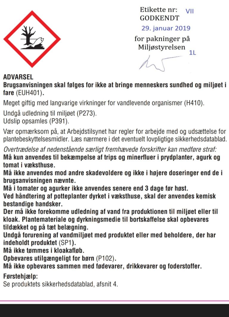 Økologisk insektgift er farligere end nikotinoider