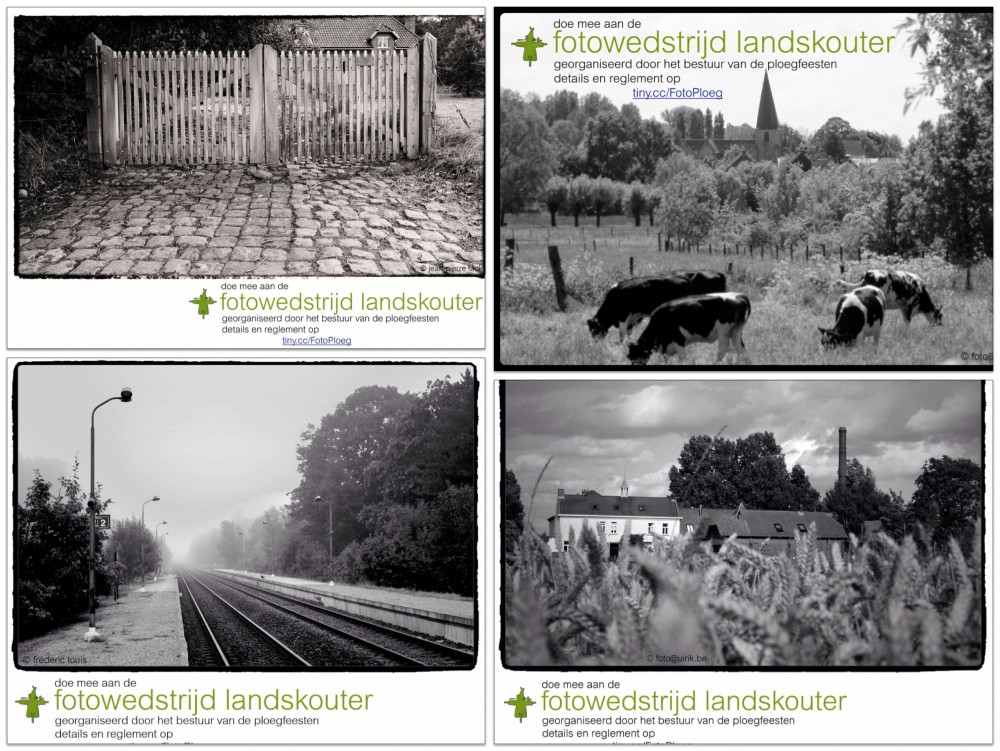 Foto's van juryleden willen inwoners van Landskouter warm maken voor de wedstrijd