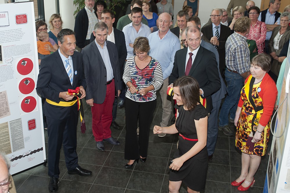 Tracé Travak feestelijk geopend door Vlaams minister van cultuur Joke Schauvliege (foto Michel De Paepe)