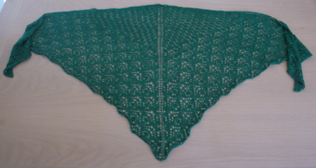 tricot dentelle - alegria vert