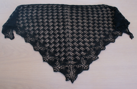 tricot dentelle nano oya noir