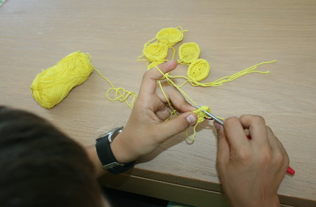 crocheter en rond